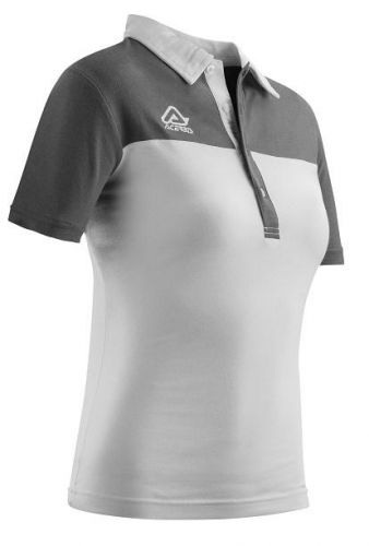Acerbis Damen Poloshirt Belatrix weiß-grau